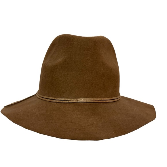 Nine West - 100% wool - brown fedora Hat main image 7